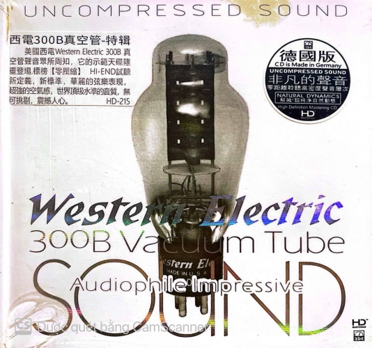 Western Electric 300B Vacuum Tube Sound - Audiophile Impressive