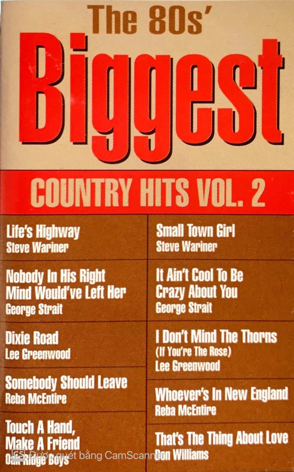 The 80s' Biggest Country Hits vol 2
