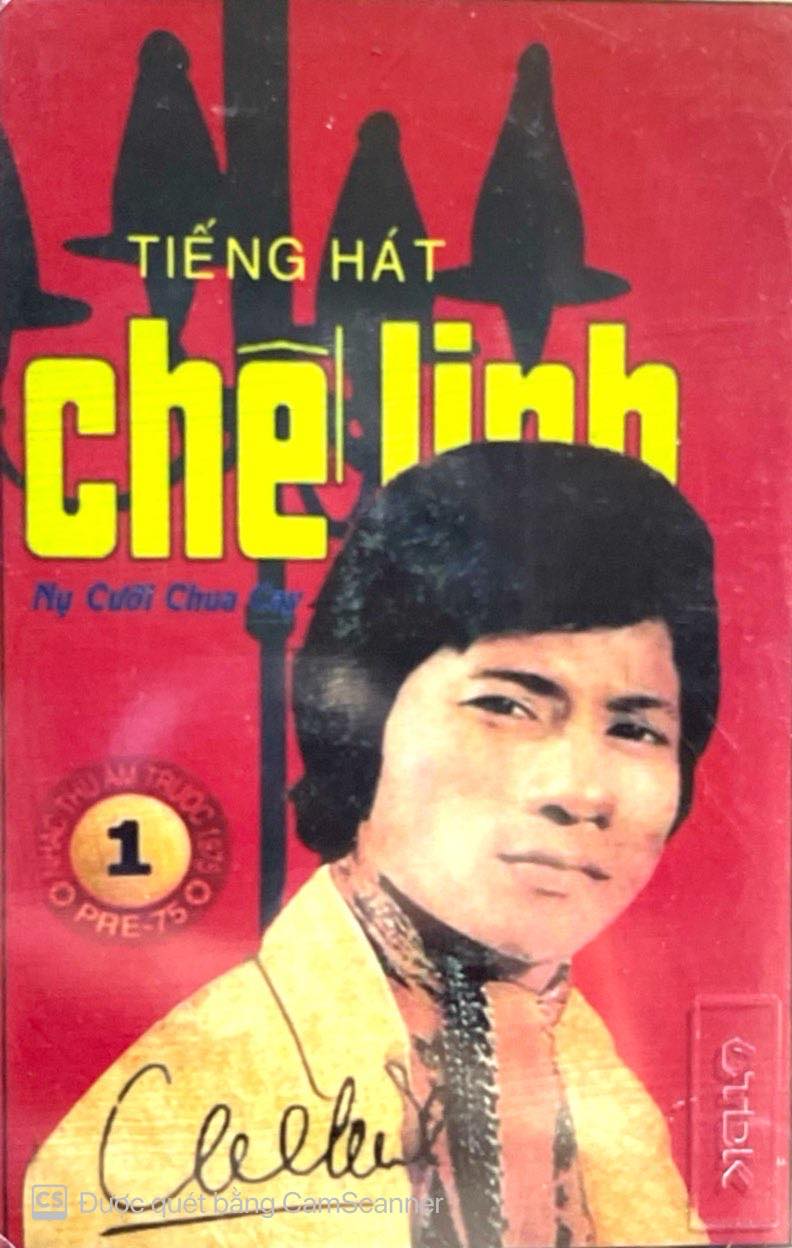 Cassette - Tiếng Hát Chế Linh - Chế Linh Cười - Pre 1975