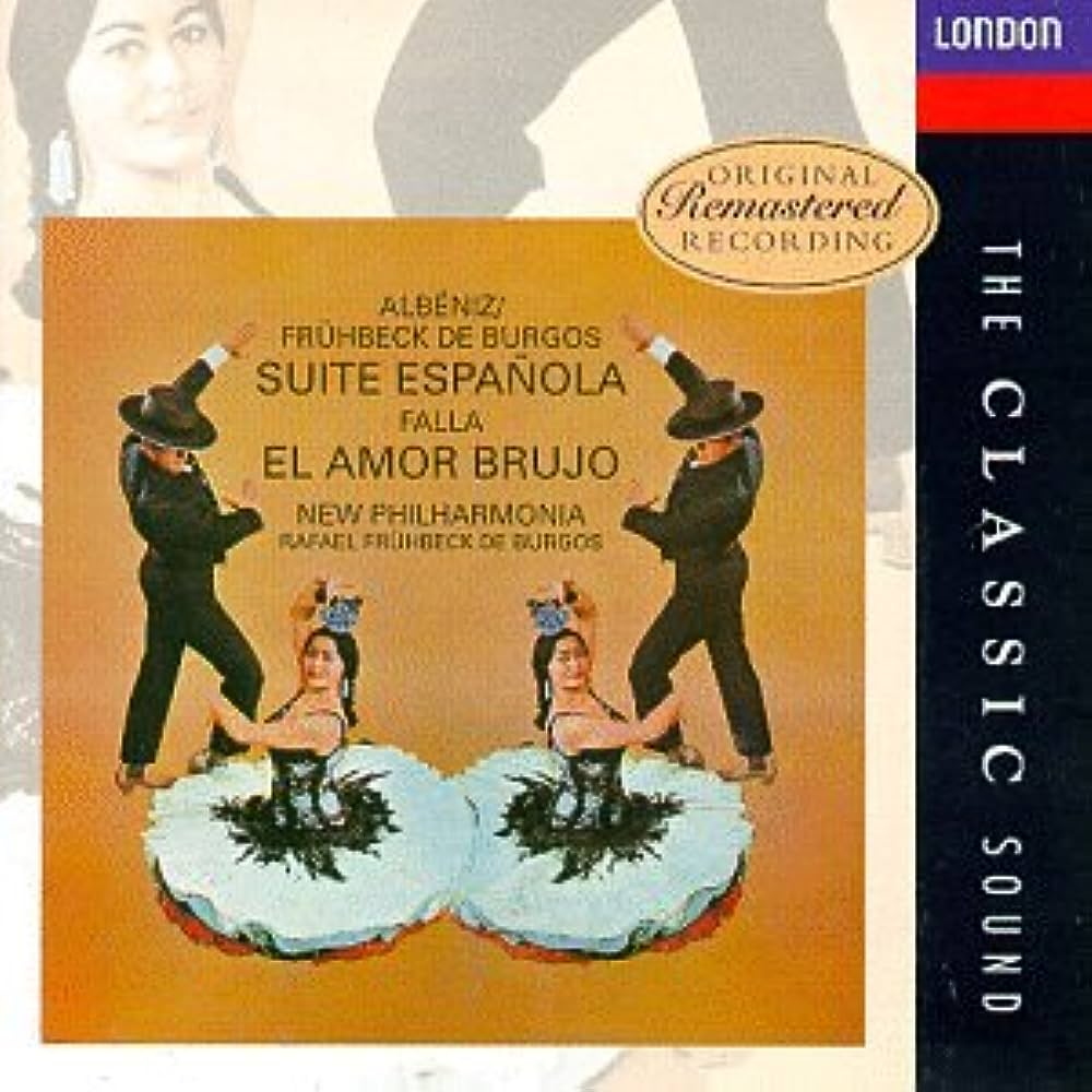 Albéniz, Falla, Granados, New Philharmonia Orchestra, Rafael Frühbeck De Burgos, Nati Mistral – El Amor Brujo / Suite Española / Intermezzo From Goyescas