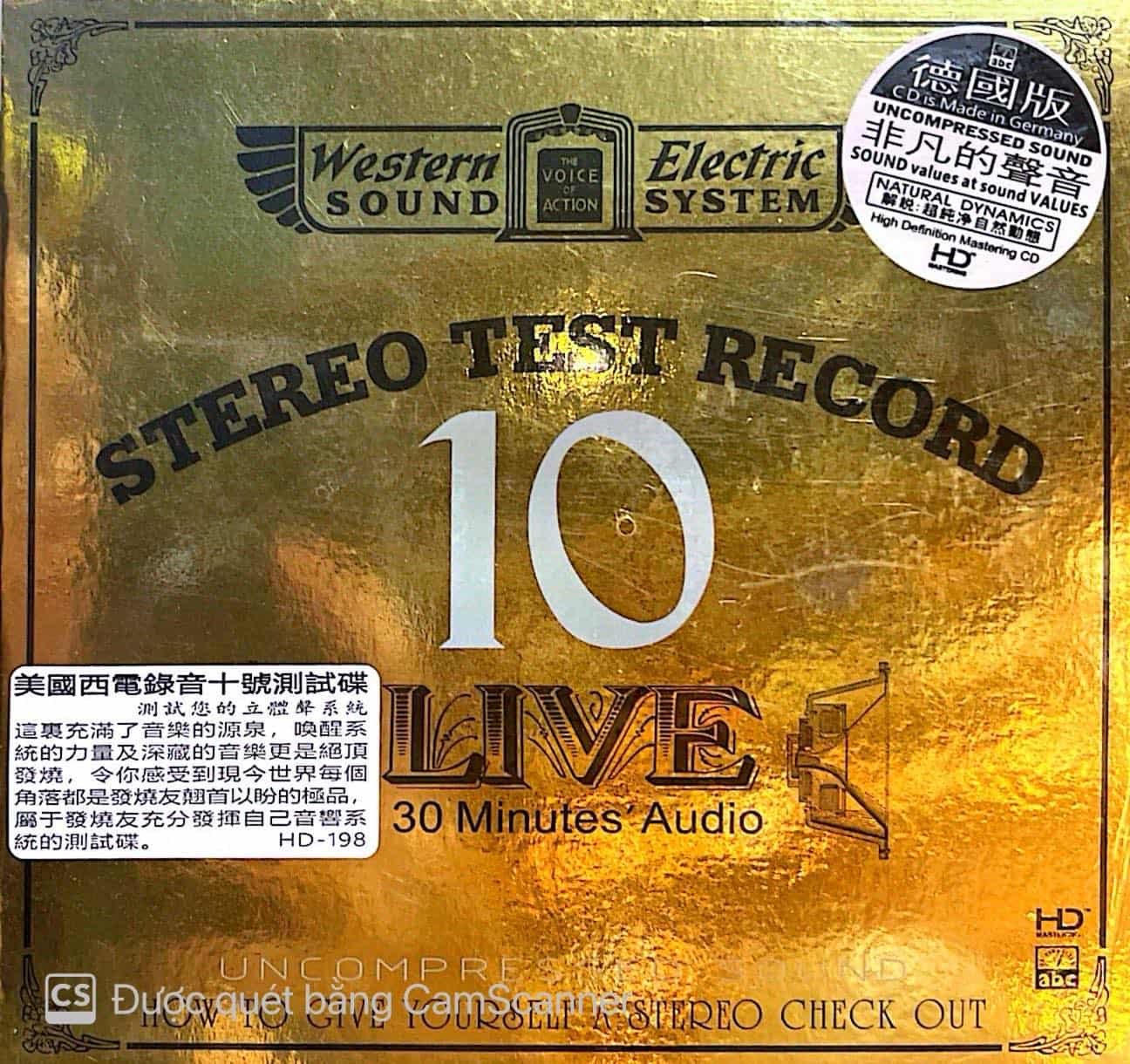 Western Electric Sound - Stereo Test Record 10 Live 30 minutes Audio