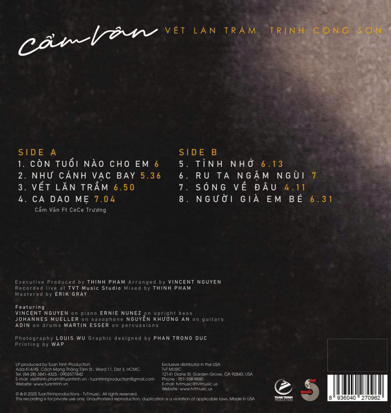LP - Cẩm Vân - Vết Lăn Trầm